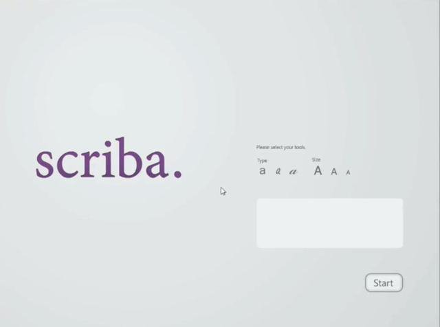 Scriba, textos con humanidad en un ordenador