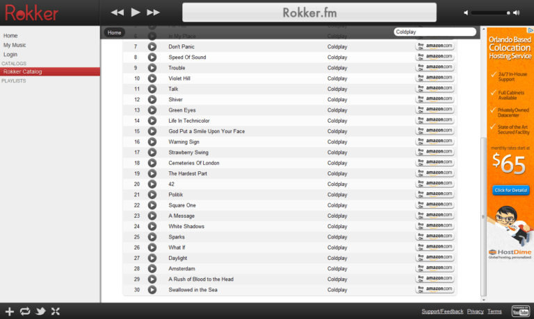 Rokker.fm: un Spotify gratis