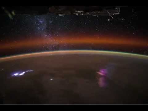 Tormentas sobre África desde la ISS