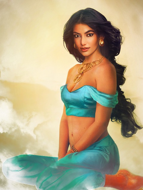 Jasmine Aladdin vida real