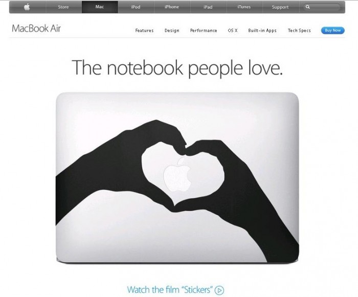 Apple página web 2014