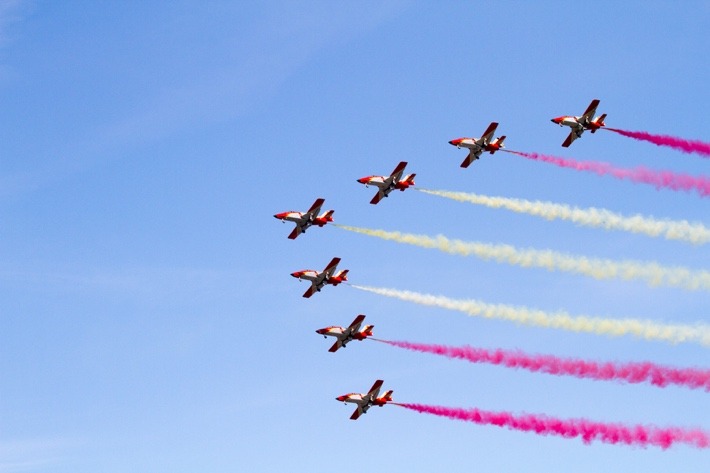 La Patrulla Águila en AIR14