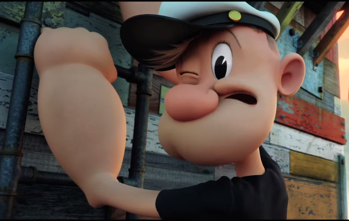 Este el nuevo Popeye en 3D que llegará al cine