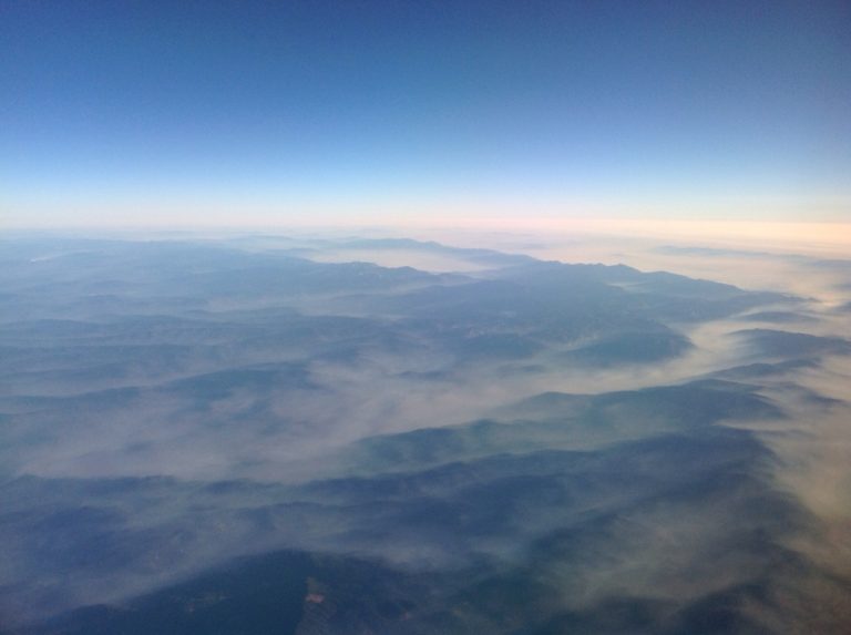 El asiento de la ventana en los Aviones