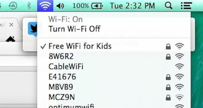 wifi niños