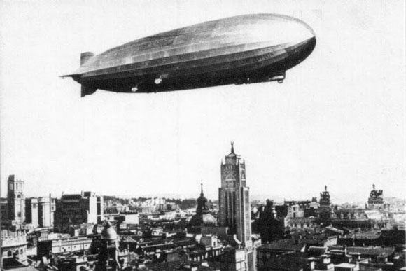 El Graf Zeppelin LZ 127 en Madrid