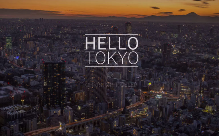 Este es el hyperlapse y timelapse de Tokio más espectacular que existe