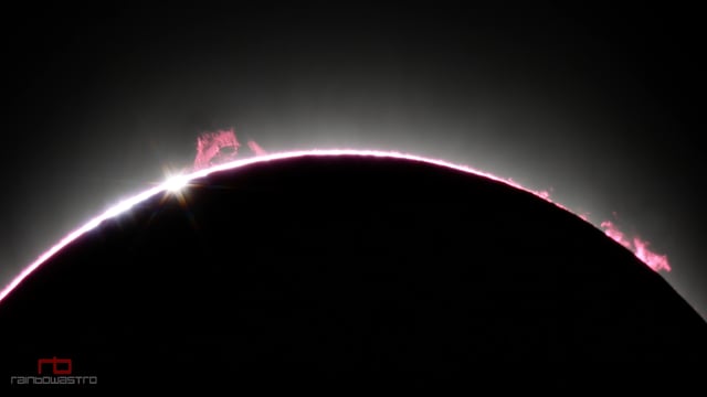 Este vídeo del gran eclipse norteamericano te dejará con la boca abierta