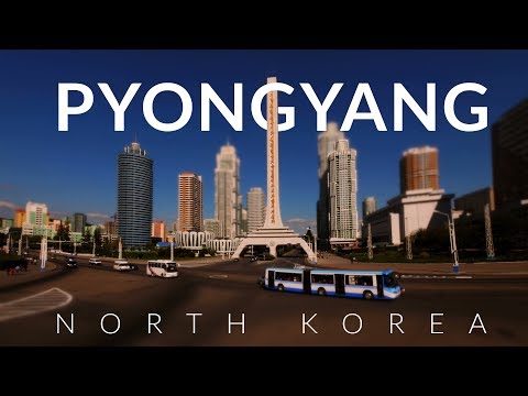 Timelapse 4K de Pyongyang, la capital de Corea del Norte