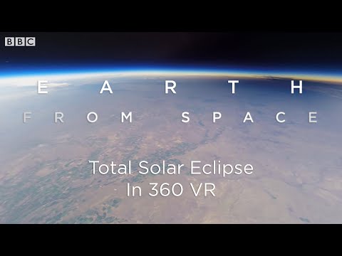 Impresionante vídeo 360º de un eclipse total visto desde 38000 metros de altura